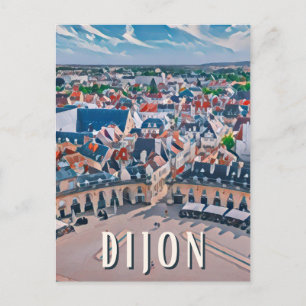 Carte Postale Dijon Photo Vintage 