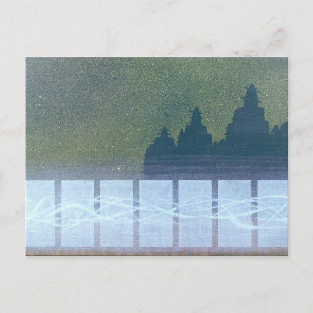 Carte Postale Dimanche soir Djenne Mali (Devant)