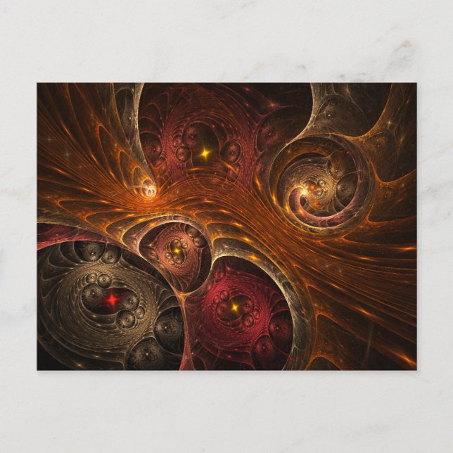 Carte postale Dimensions enchevêtrées (Devant)