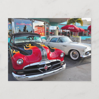 Carte Postale Diner dans les années 50 au Mel's Diner