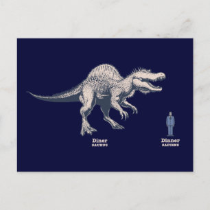 Carte Postale Dîner/dîner