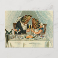 "Dîner romantique pour grenouilles"