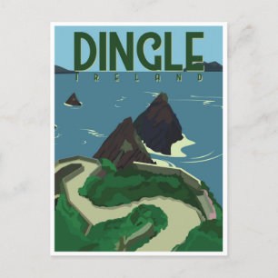 Carte Postale Dingle Peninsula Irlande Voyage Vintage
