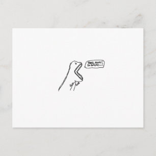 Carte Postale dino