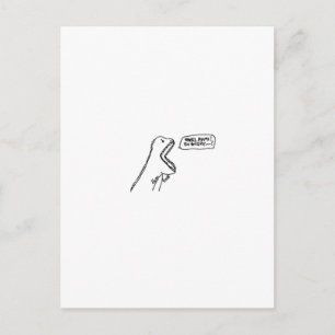Carte Postale dino