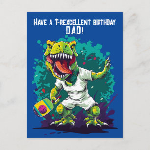 Carte Postale Dino-mite marrante