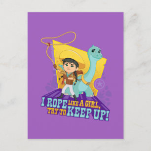 Carte Postale Dino Ranch   Min et Clover