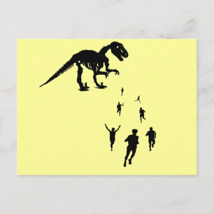 Carte Postale Dinosaur Chasey - Tag ! C'est toi !