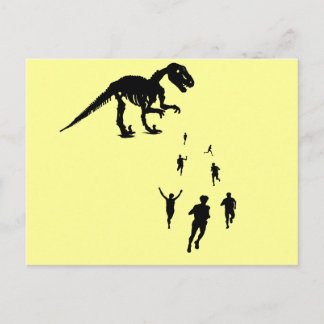 Carte Postale Dinosaur Chasey - Tag ! C'est toi !