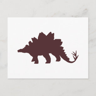 Carte Postale Dinosaure Brown