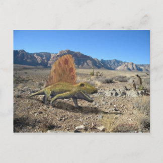 Carte Postale Dinosaure de Dimetrodon