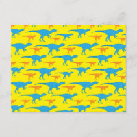 Dinosaure orange jaune Dessins Cadeaux Motifs