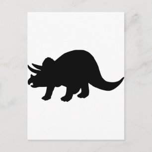 Carte Postale Dinosaure - Tricératops
