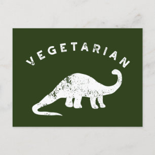 Carte Postale Dinosaure vert