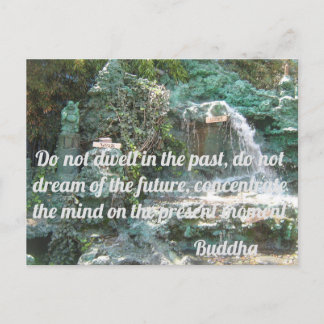 Carte postale d'inspiration bouddhiste