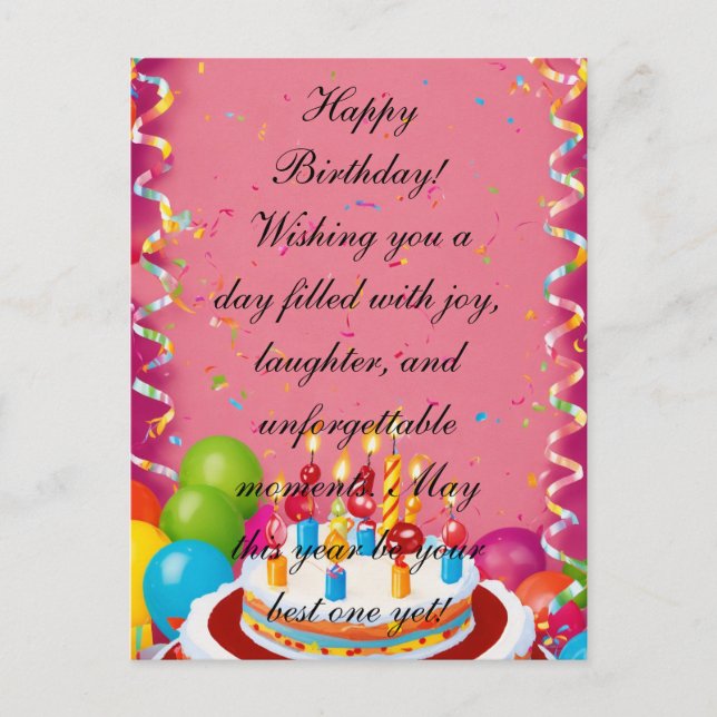 Carte postale d'invitation (Devant)