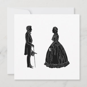 Carte postale d'invitation