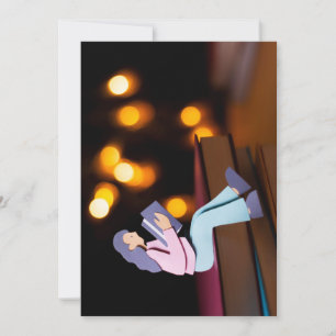 Carte postale d'invitation 5" x 7"