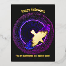Halloween du Corbeau noir et pourpre