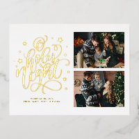 Ô Nuit Sainte Lettre Manuscrite Personnalisée Phot