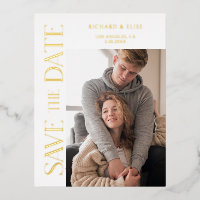 Simply Elegant Typography Photo Enregistrer la dat