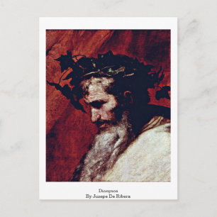 Carte Postale Dionysos Par Jusepe De Ribera