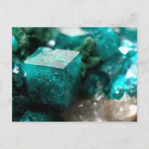 Carte Postale dioptase