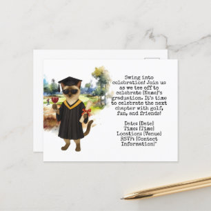 Carte Postale Diplôme de golf