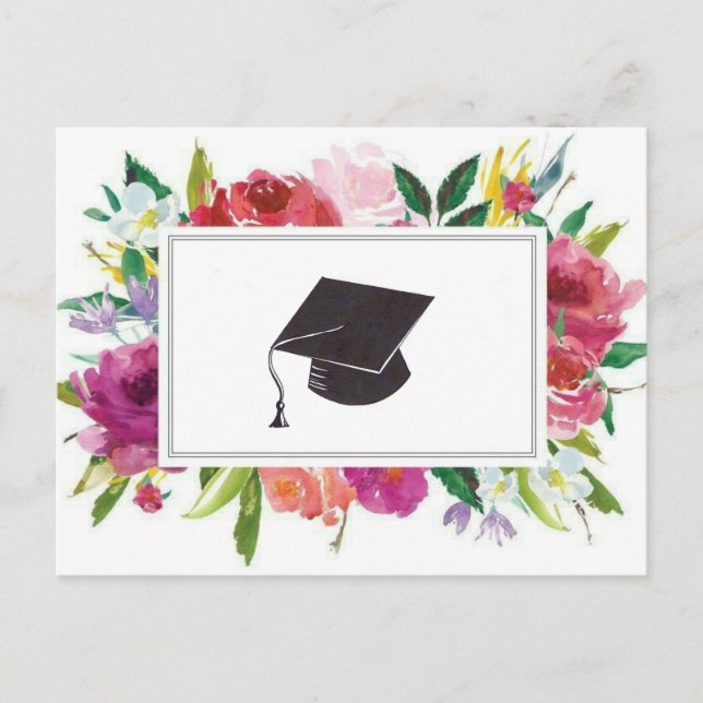 Carte Postale Diplôme floral (Devant)