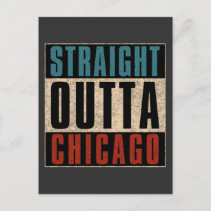 Carte Postale Directement à Chicago Illinois IL USA