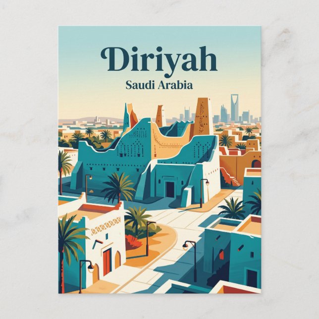 Carte Postale Diriyah Arabie saoudite (Devant)