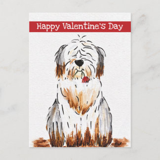 Carte Postale Dirty Dog Valentine's Card
