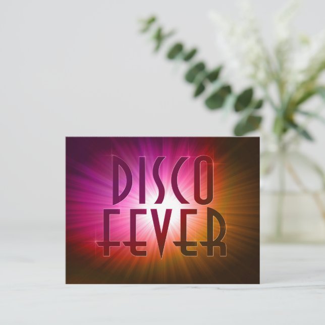 Carte postale Disco Fever (Debout devant)