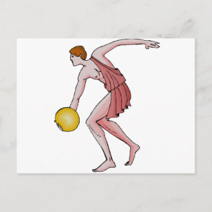 Carte Postale Discus Thrower 396 BC