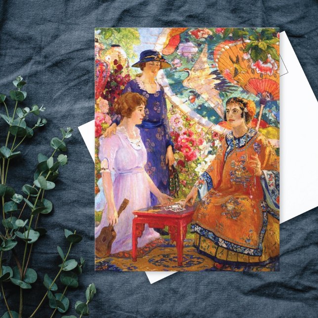Carte Postale Diseur de bonne aventure Colin Campbell Cooper (Créateur téléchargé)