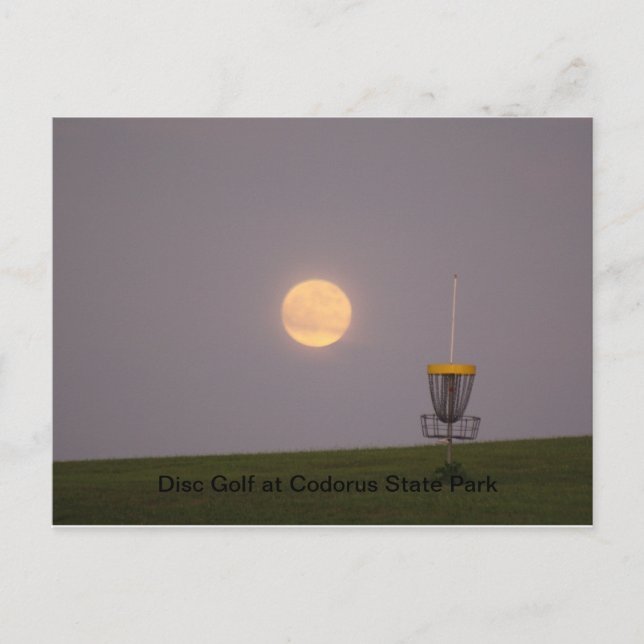 Carte Postale Disk Golf (Devant)