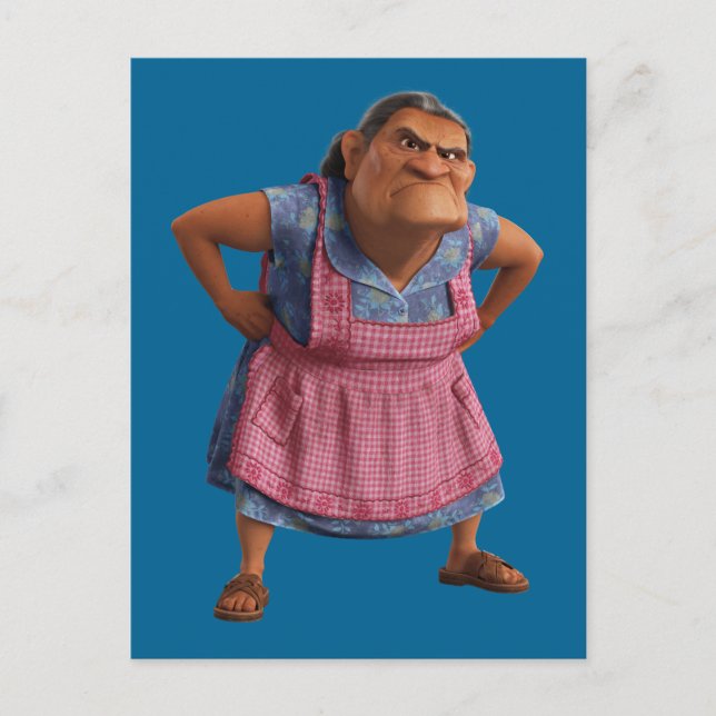 Carte Postale Disney Pixar Coco | Abuelita | Grande-mère drôle (Devant)