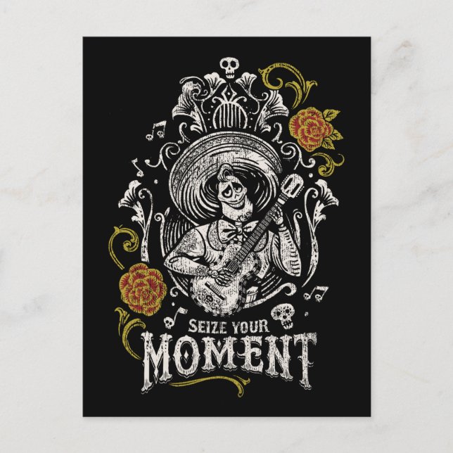 Carte Postale Disney Pixar Coco | Ernesto | Devis inspirant (Devant)