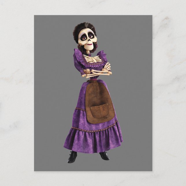 Carte Postale Disney Pixar Coco | Imelda | Grand-mère de squelet (Devant)