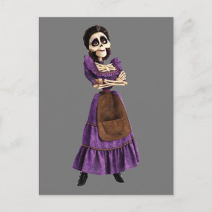 Carte Postale Disney Pixar Coco   Imelda   Grand-mère de squelet