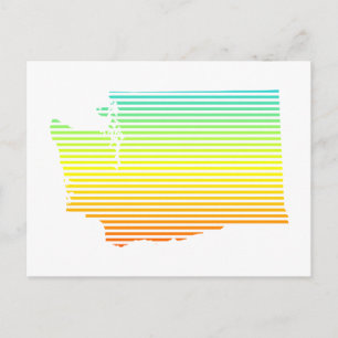 Carte Postale disparition de washington chill