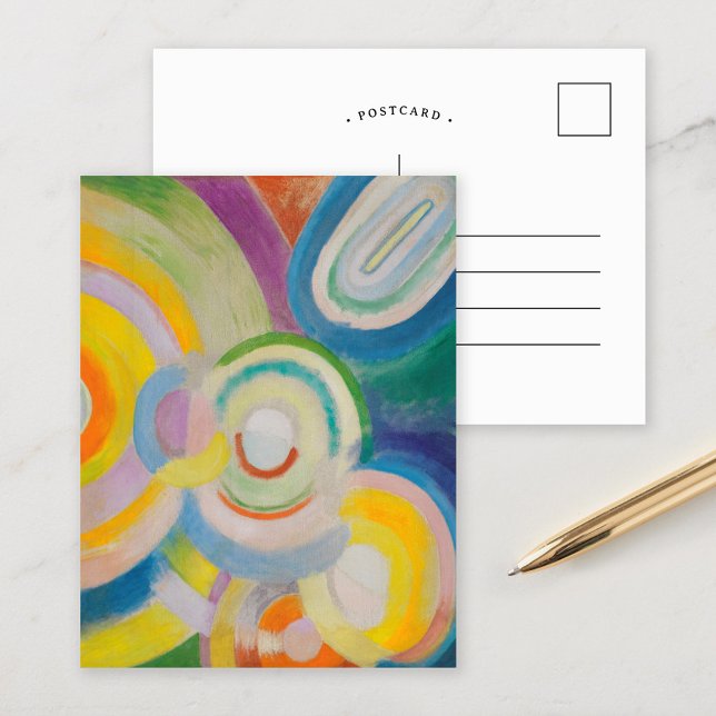 Carte Postale Disques colorés | Robert Delaunay (Créateur téléchargé)