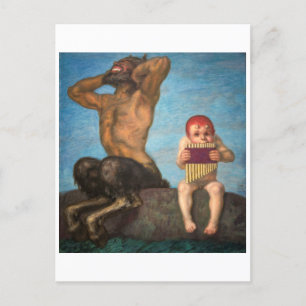 Carte Postale Dissonance   Franz von Stuck  