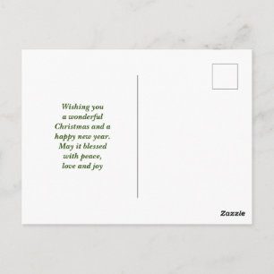 Carte Postale distance du script envoi de la réception d'ici