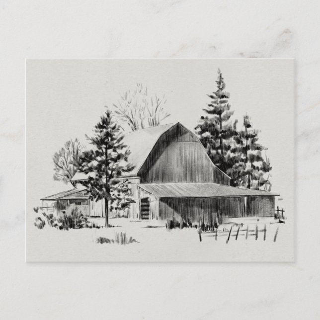 Carte Postale Distant Baron Sketch II (Devant)
