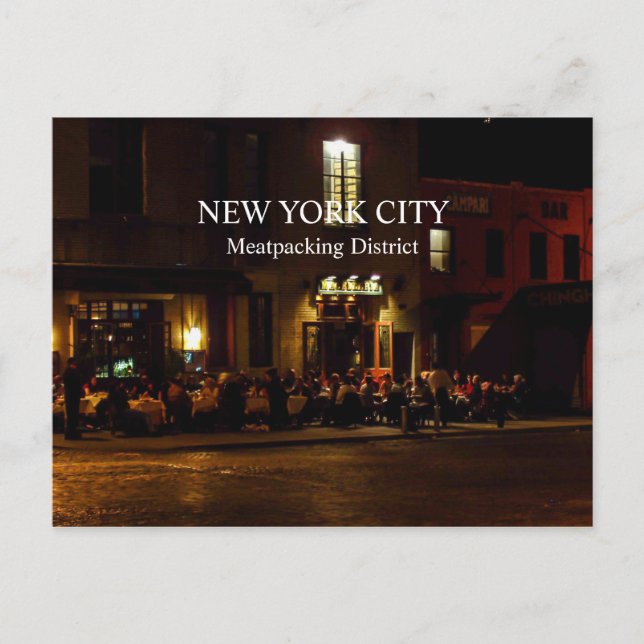 Carte Postale District de Meatpacking (Devant)