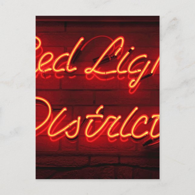 Carte Postale District Red Light (Devant)