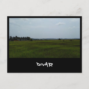 Carte Postale Divar, Goa (Inde)