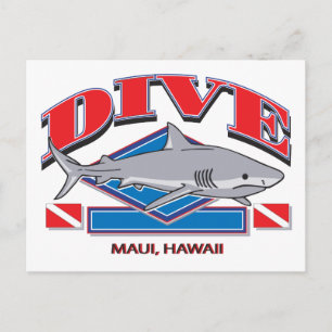 Carte Postale Dive Hawaii,
