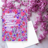 Diversité Embrasser l'unicité Citation Ola Joseph